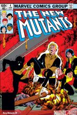 New Mutants (1983) #4 cover