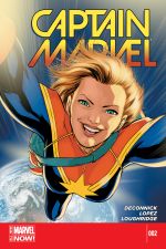 Captain Marvel (2014) #2 cover