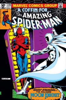 Amazing Spiderman # 220 guest: Moon Knight USA,1981