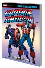Captain America Epic Collection: Society of Serpents (Trade Paperback) cover