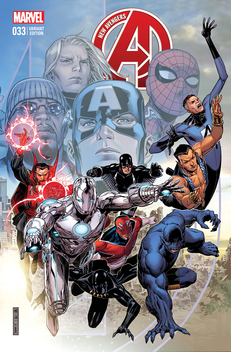 New Avengers (2013) #33 (Cheung End of an Era Variant)