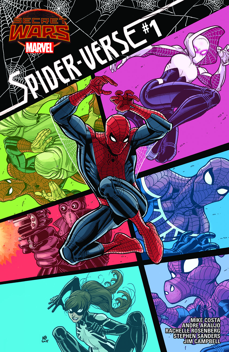 2015 Marvel Comics Spider-Man and the X-Men #1 