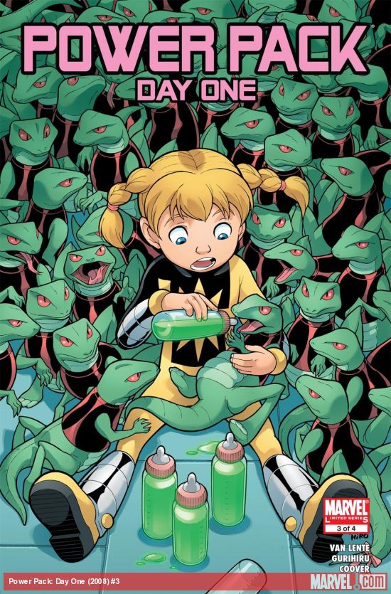 Power Pack Day One (2008) 3 Comics