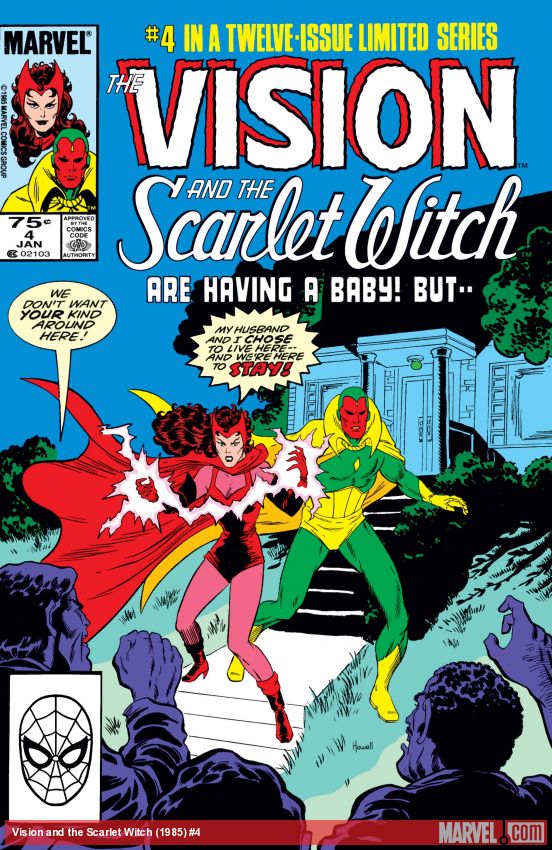 Vision and the Scarlet Witch (1985) #4