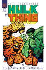 Hulk/Thing - The Big Change (1982) cover