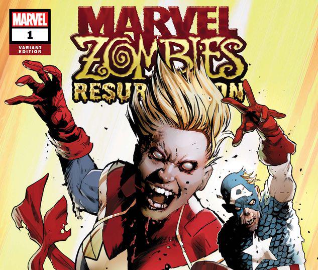 Variant RESURRECTION #1 Signed MARVEL ZOMBIES ~ Marvel Comics Exclusive