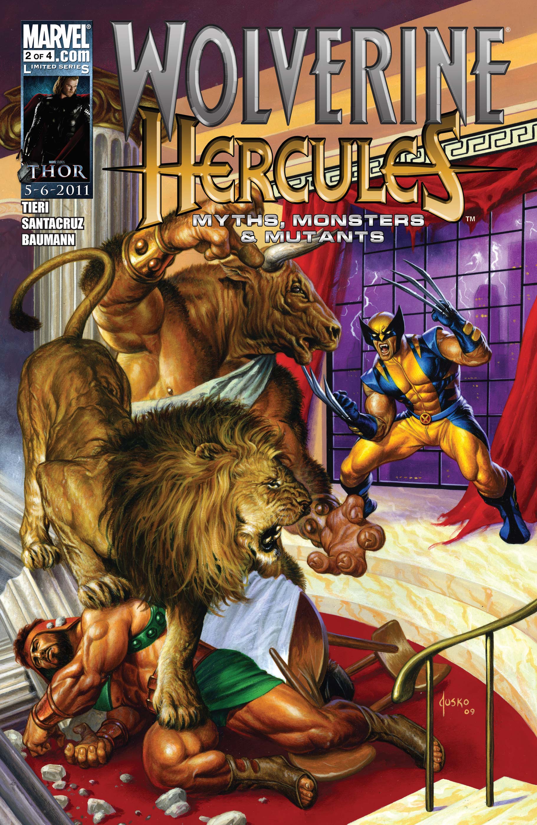 Wolverine/Hercules: Myths, Monsters & Mutants (2010) #2