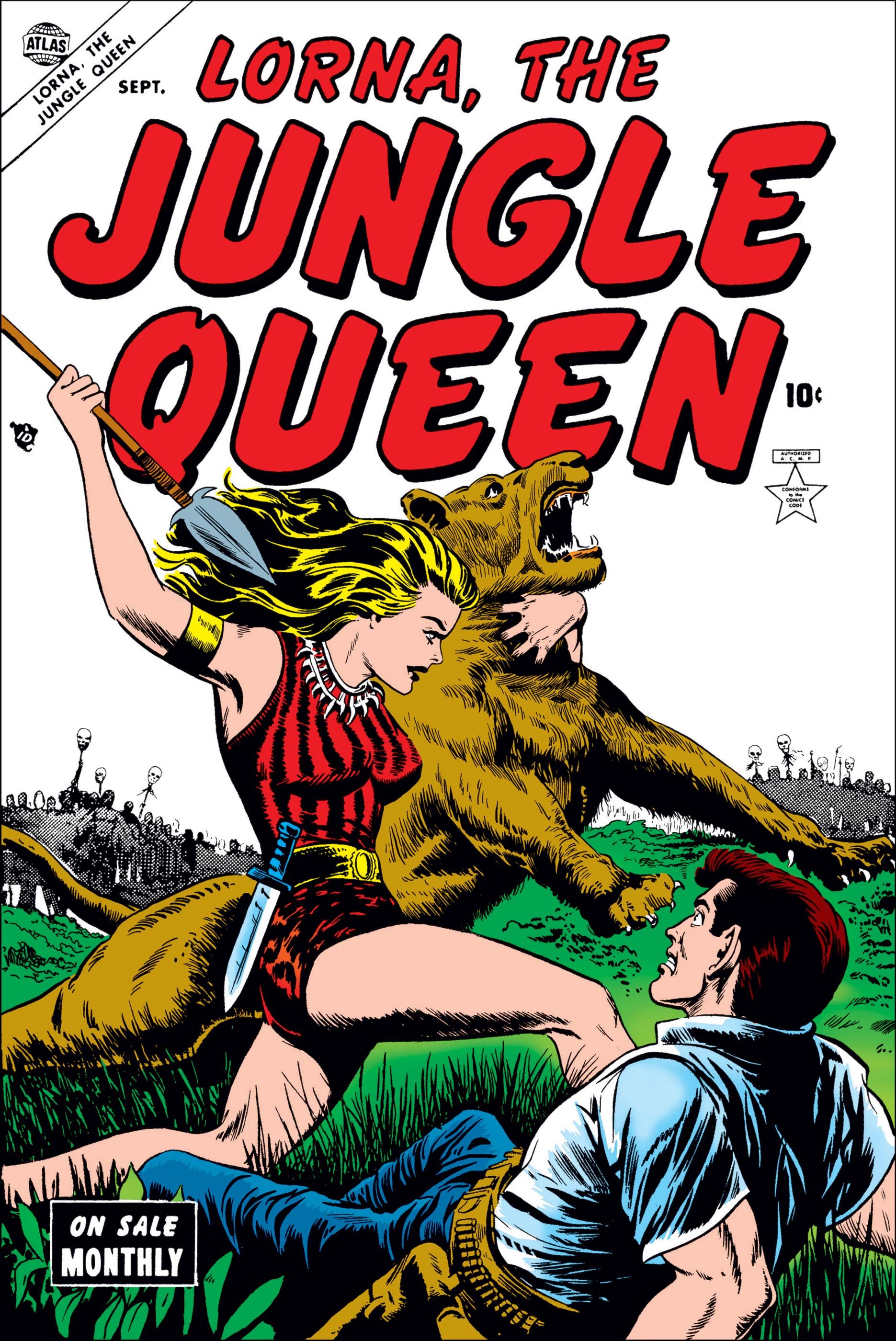Lorna the Jungle Queen (1953) #3 | Comic Issues | Marvel