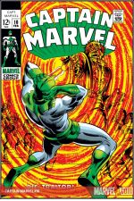 Captain Marvel (1968) #10 cover