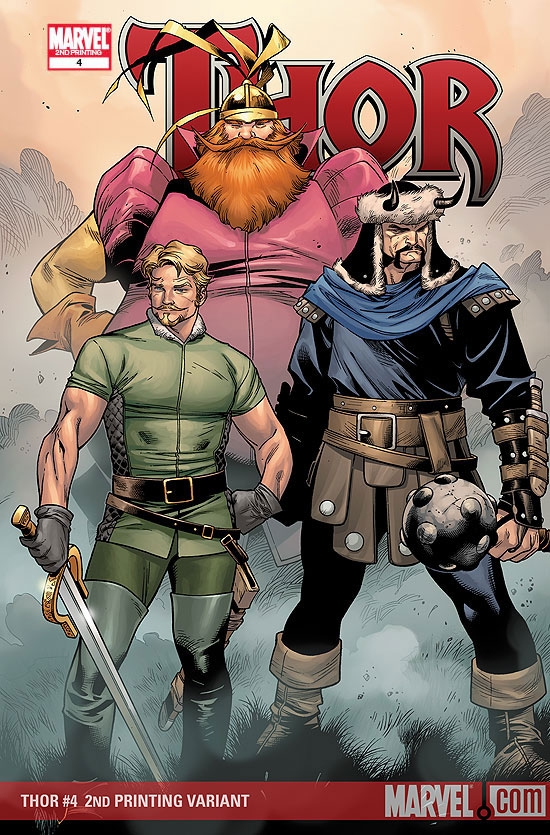 Thor (2007) #4 (2ND PRINTING VARIANT)