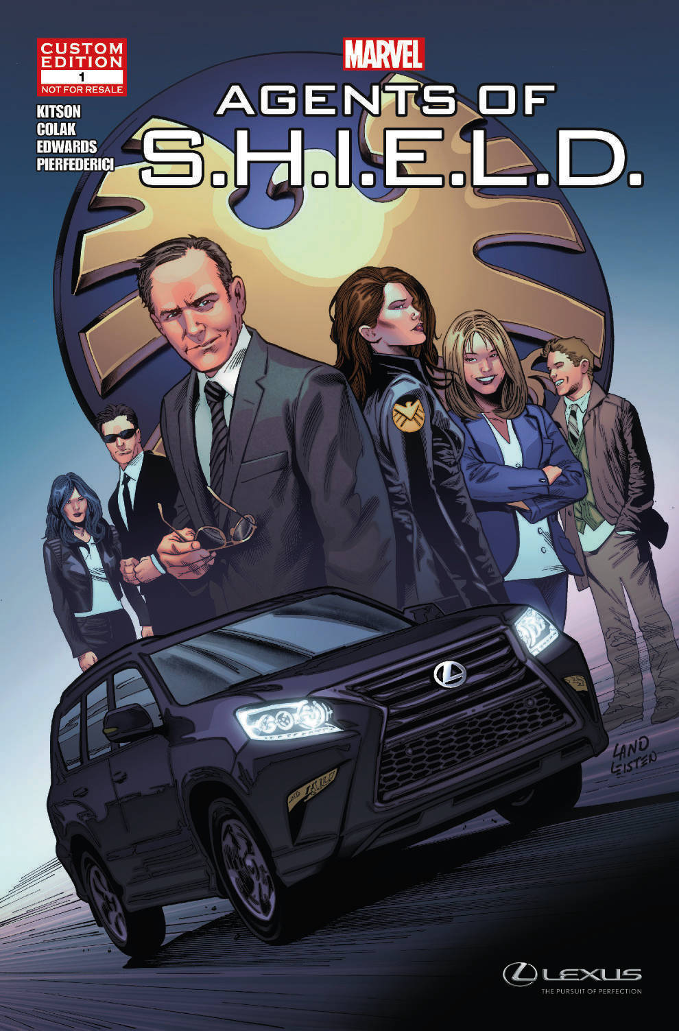 Lexus Presents: Marvel's Agents of S.H.I.E.L.D in THE CHASE (2014) #1