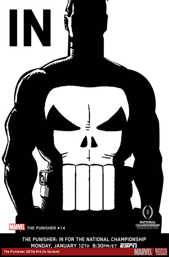 The Punisher (2014) #14 (In Variant) comic book cover