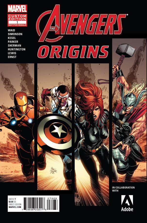 Avengers Origins Presented by Adobe (2015) #1
