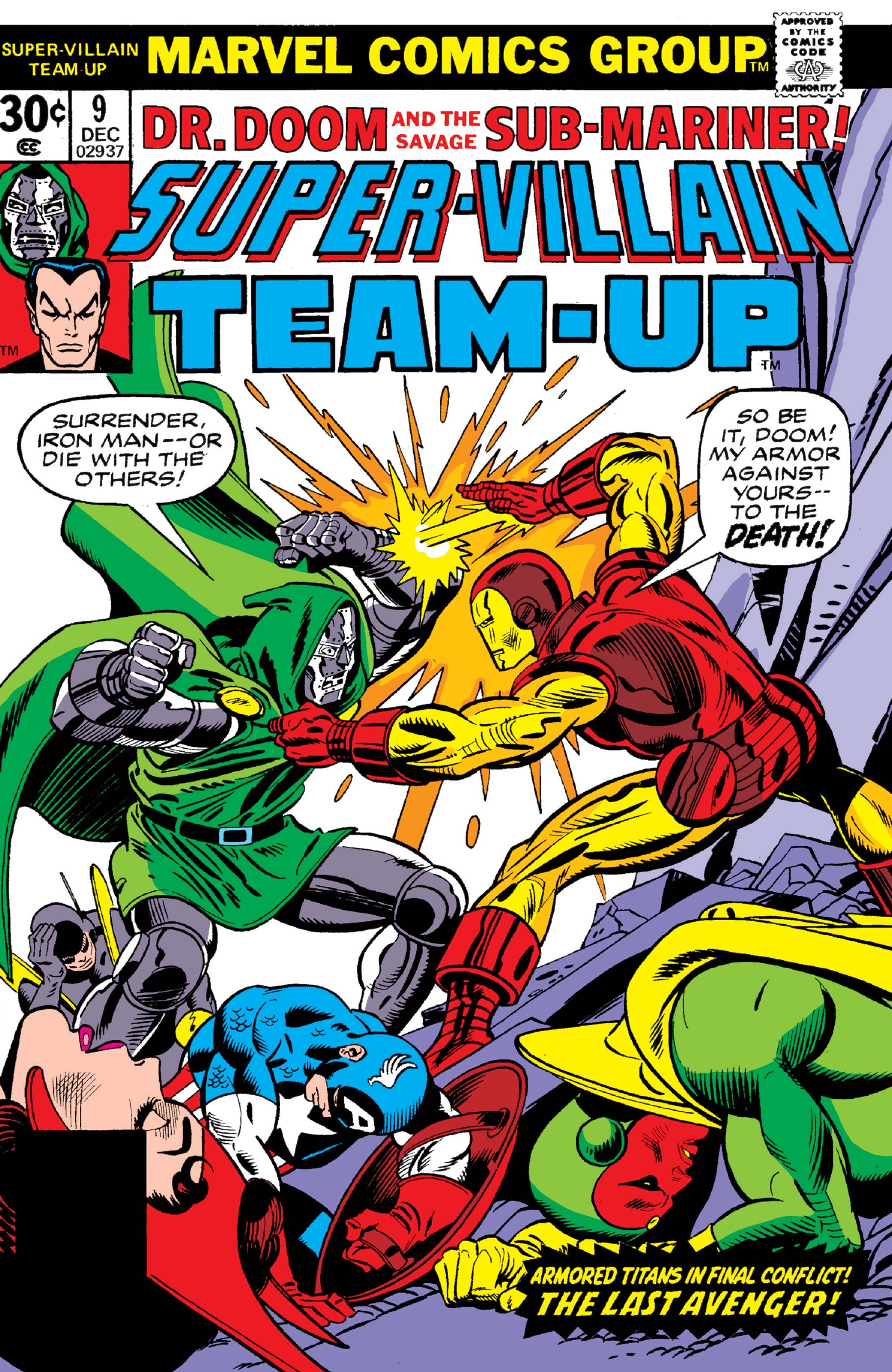 Sept 07 Marvel September 2007 Modok's 11 Portella Super-Villain Team-Up #1 