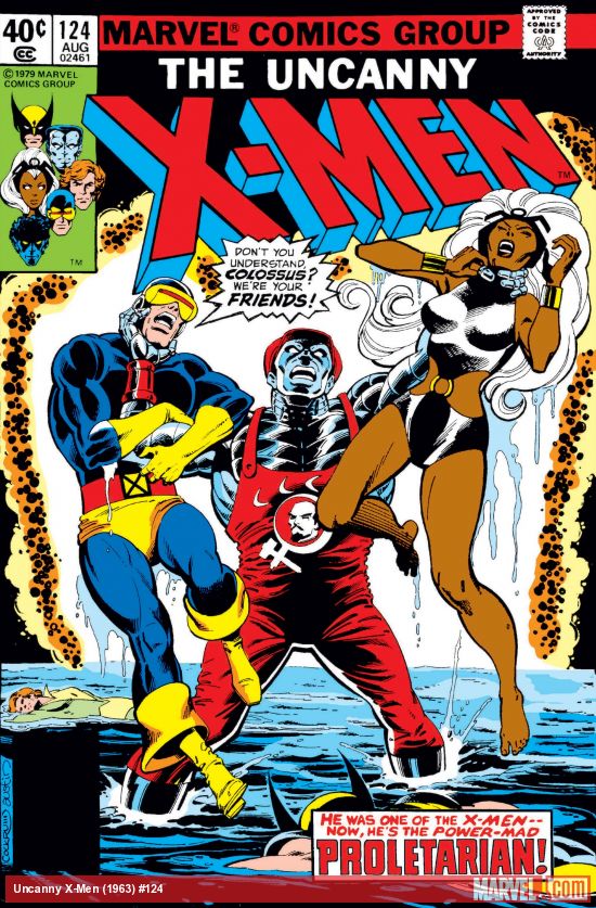 Cover of The X-Men #124