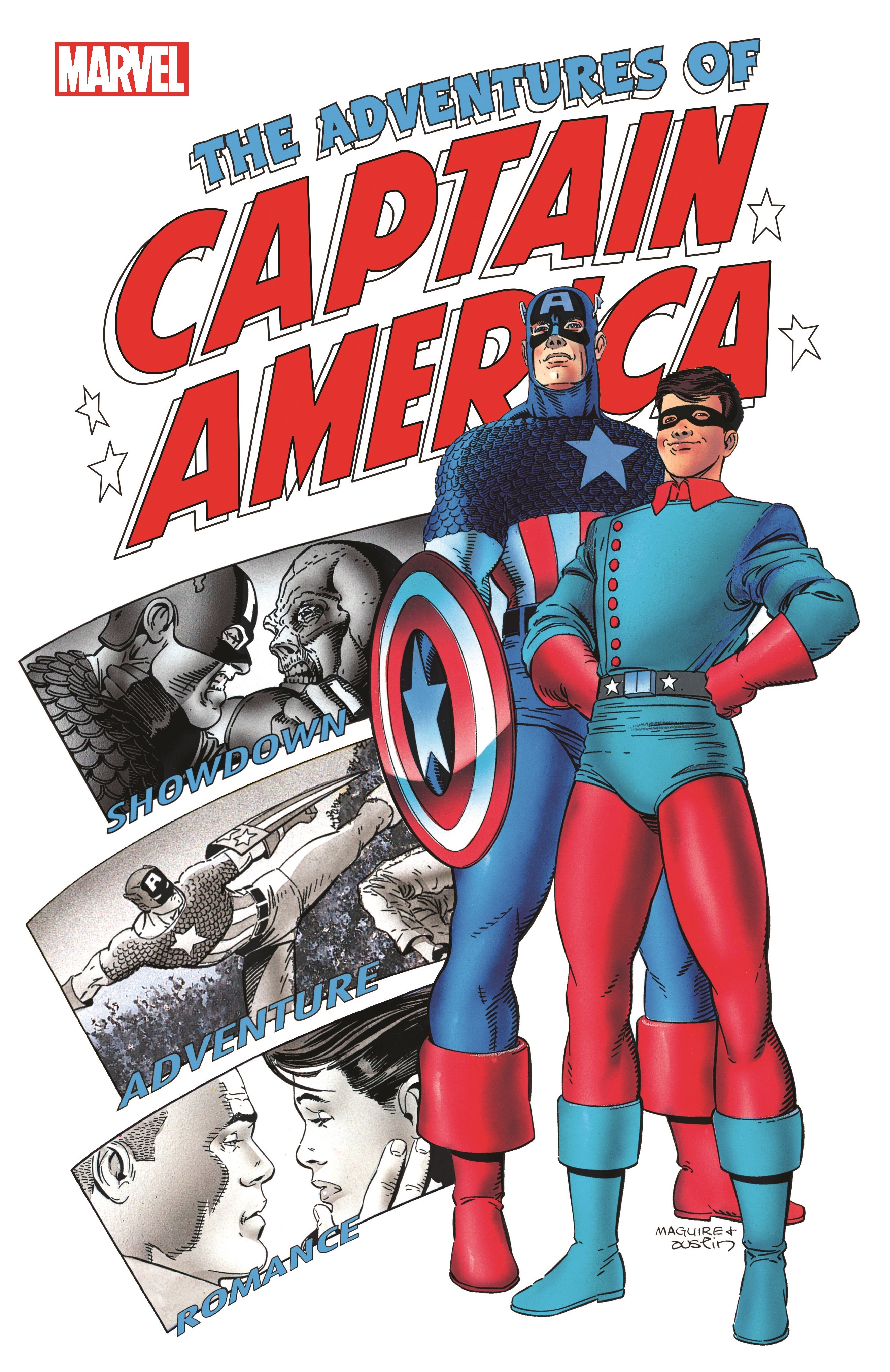 The Adventures of Captain America Marvel Graphic Novel Comic Book 