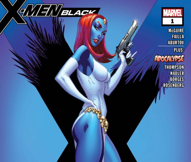 Marvel Comics X-Men Black Mystique #1 Variant Cover NEW
