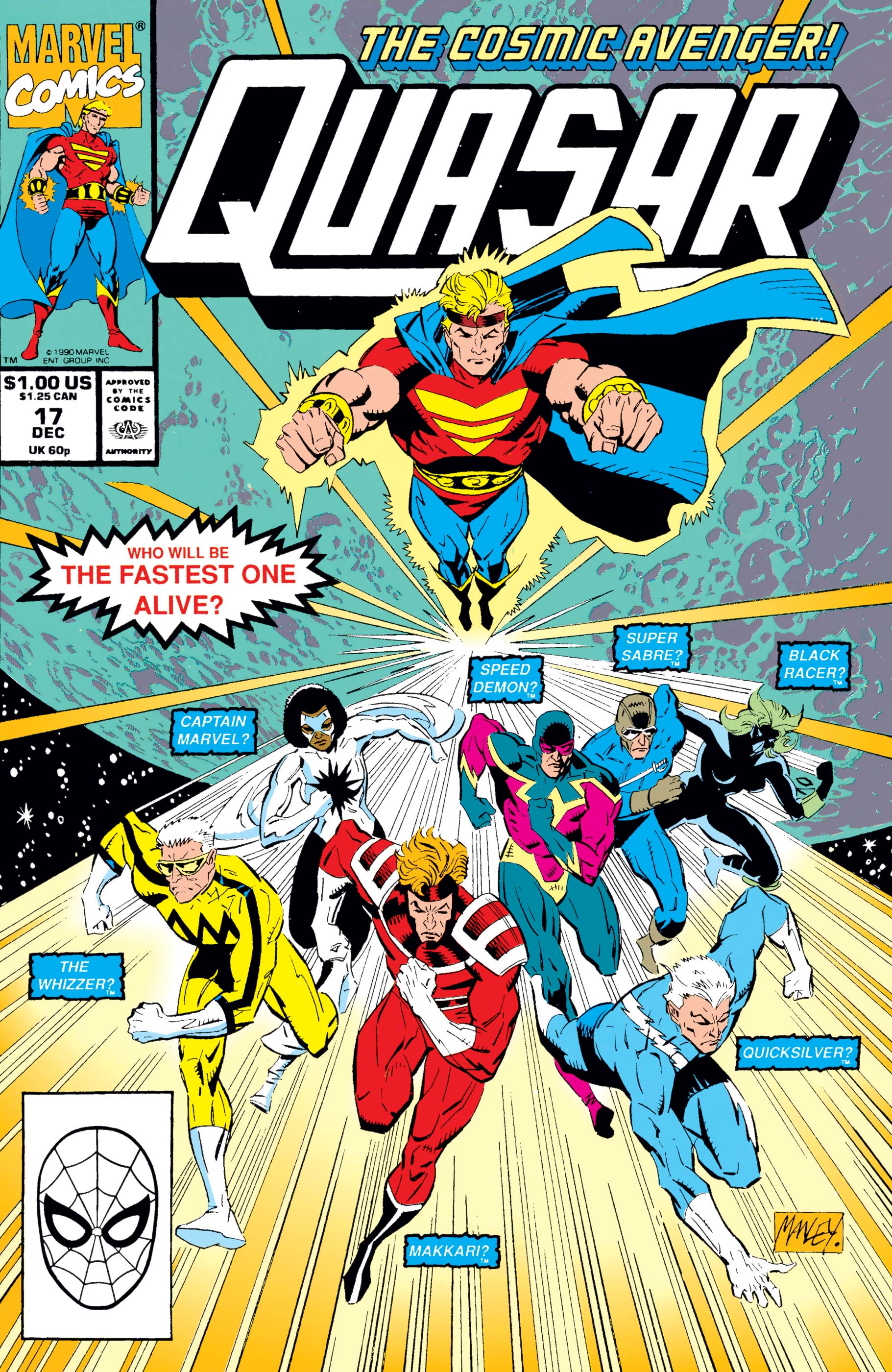 Marvel Comics: Quasar #17