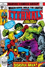 Eternals (1976) #15 cover