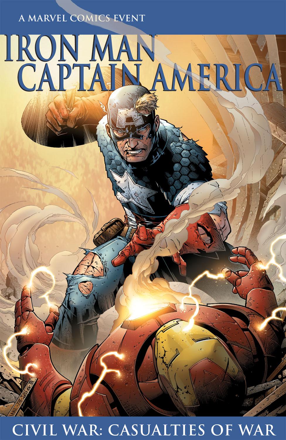 Lot Of 2 Iron Man Marvel Comic Books # 13 14 Civil War Captain America J123 