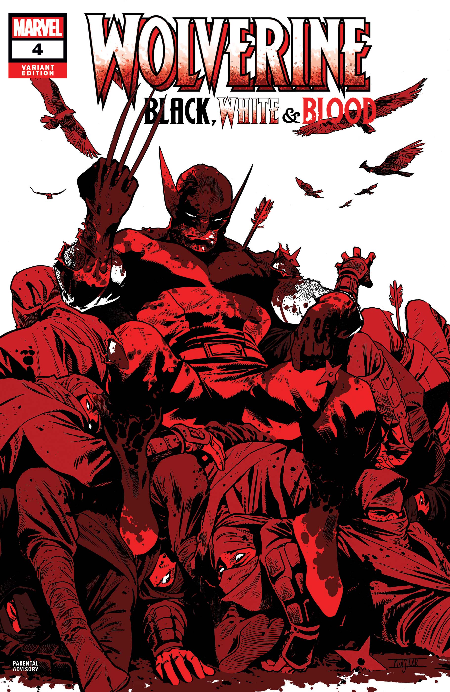 Wolverine: Black, White & Blood (2020) #4 (Variant)