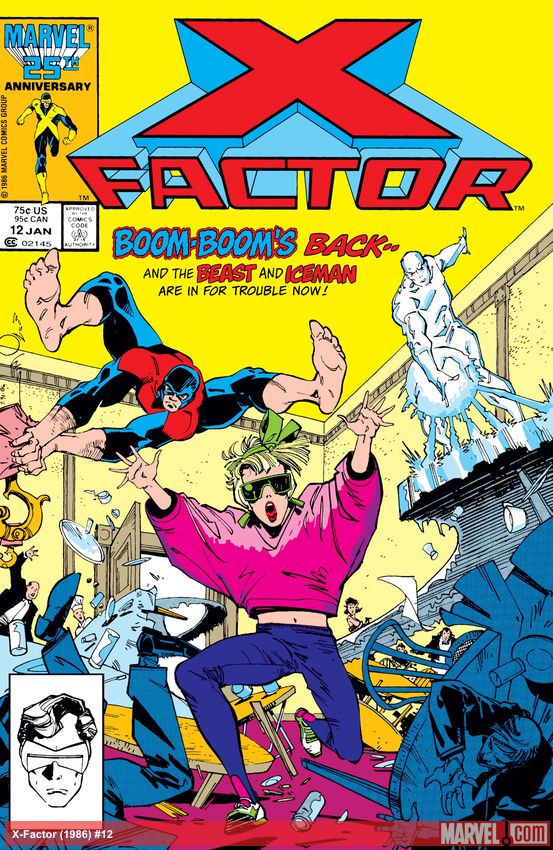 X-Factor (1986) #12 comic book cover