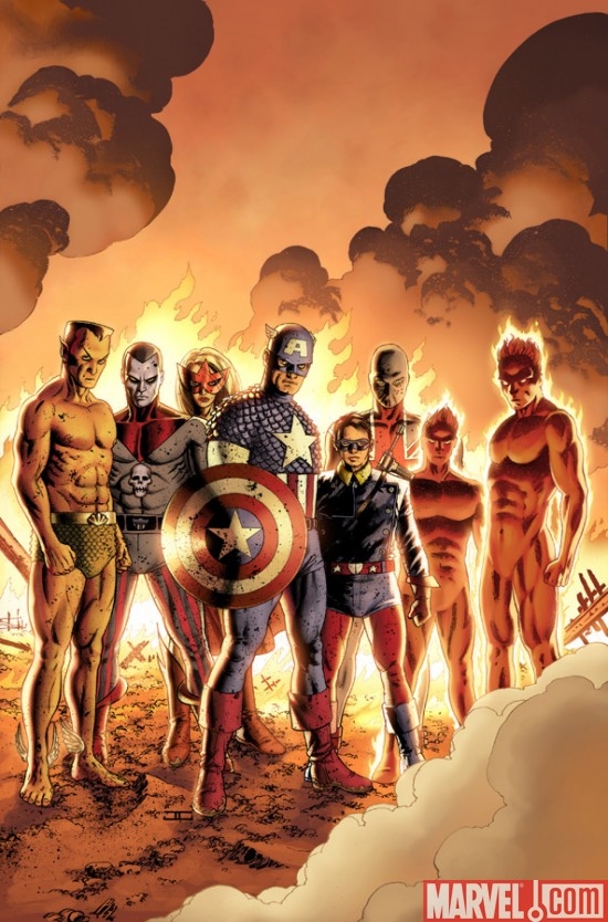 Captain America: Reborn (2009) #2 (CASSADAY SKETCH VARIANT)
