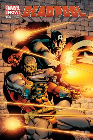 Deadpool (2012) #26 (Perkins Captain America Team-&#8203;Up Variant)