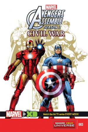 Marvel Universe Avengers Assemble: Civil War (2016) #3 Marvel Universe Avengers Assemble: Civil War (2016) #3
