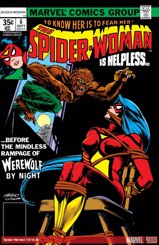 Spider-Woman (1978) #6 comic book cover