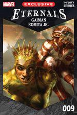 Eternals by Gaiman & Romita Jr. Infinity Comic (2022) #9 cover