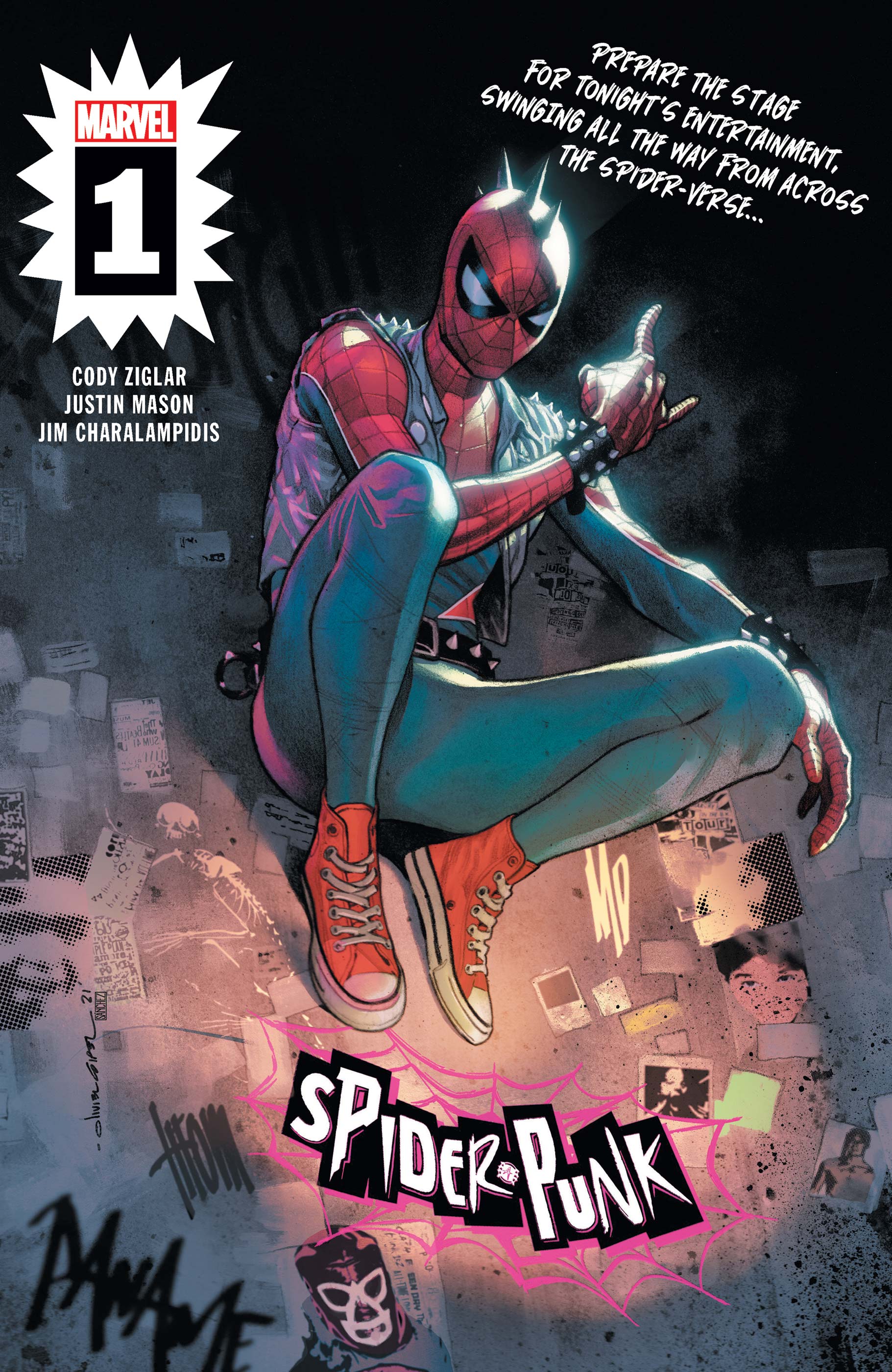 Free Fast Delivery Mason 759606202447 A SPIDER-PUNK #1 Marvel Comics ...
