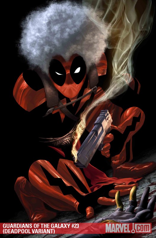 Guardians of the Galaxy (2008) #23 (DEADPOOL VARIANT)