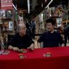 (L-R) Peter David and Jae Lee