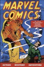 MARVEL MASTERWORKS: GOLDEN AGE MARVEL COMICS VOL. 1 (Hardcover) cover