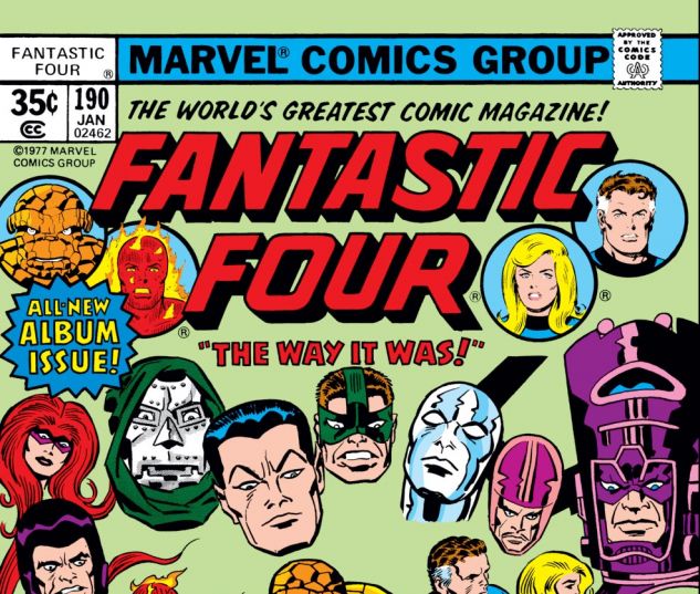 Fantastic Four (1961) #190 Cover