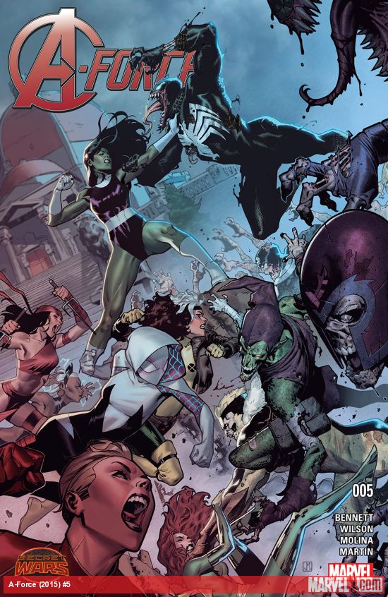 Secret Wars A-Force Tome 05 French