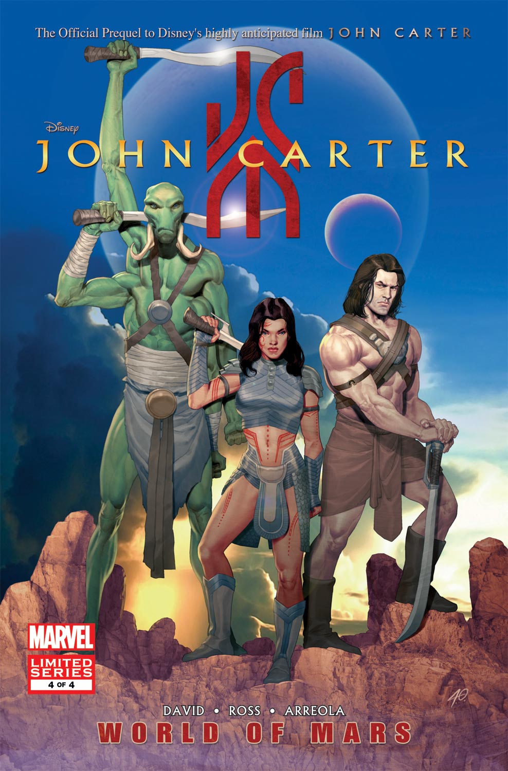 John Carter: The World of Mars (2011) #4