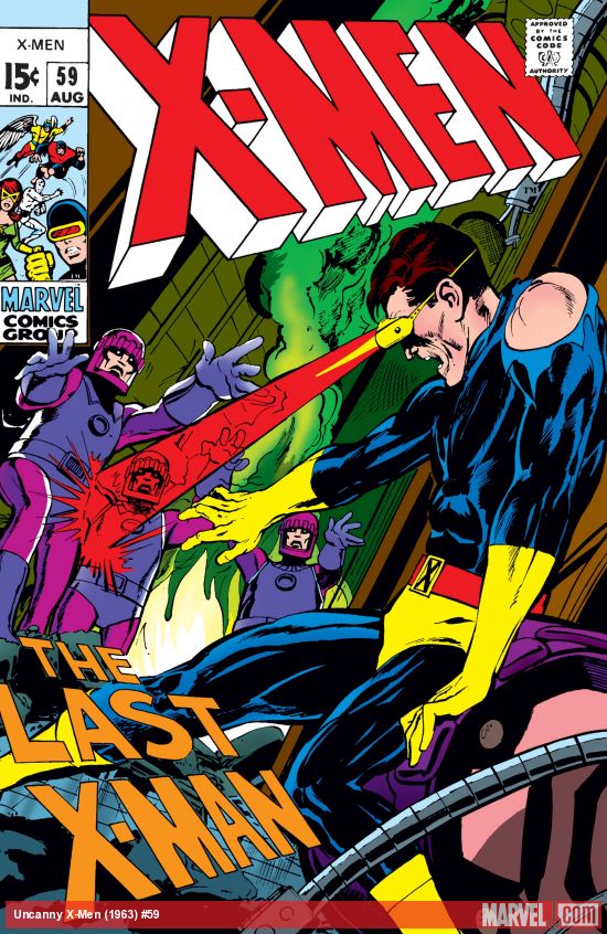 Cover of The X-Men #59