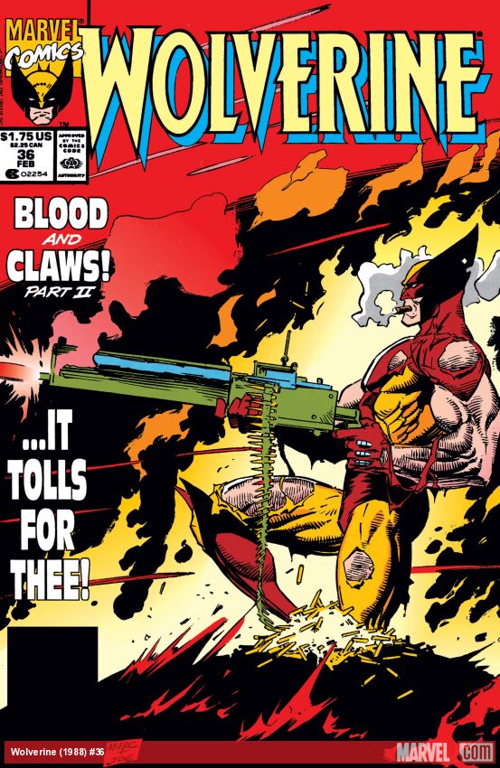 Wolverine (1988) #36