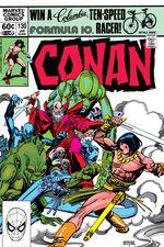Conan the Barbarian (1970) #130 cover