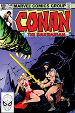 Conan the Barbarian (1970) #144 cover