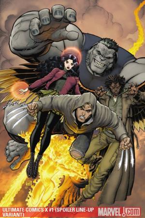 Ultimate Comics X (2010) #1 (SPOILER LINE-UP VARIANT)