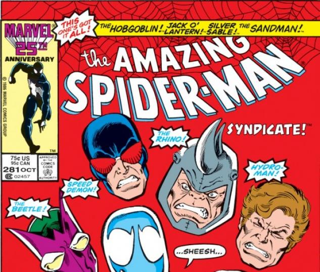 AMAZING SPIDER-MAN (2000) #281 COVER