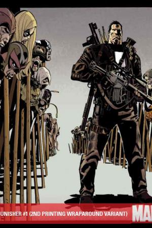 Marvel Universe Vs. the Punisher (2010) #1 (2ND PRINTING WRAPAROUND VARIANT)