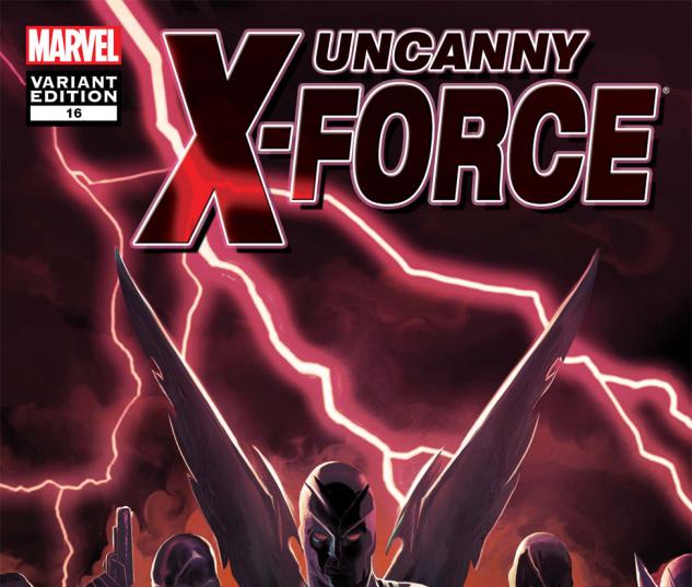 Uncanny X-Force (2010) #16, Mc 50th Anniversary Variant cover