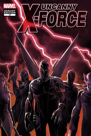 Uncanny X-Force (2010) #16 (Mc 50th Anniversary Variant)