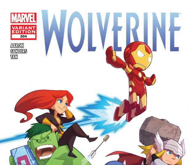 Wolverine (2010) #304 (Avengers Art Appreciation Variant)