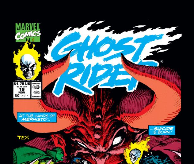 Ghost Rider (1990) #19 Cover