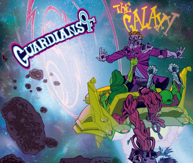 Guardians of the Galaxy (2015) #1 variant cover by Shawn Crystal